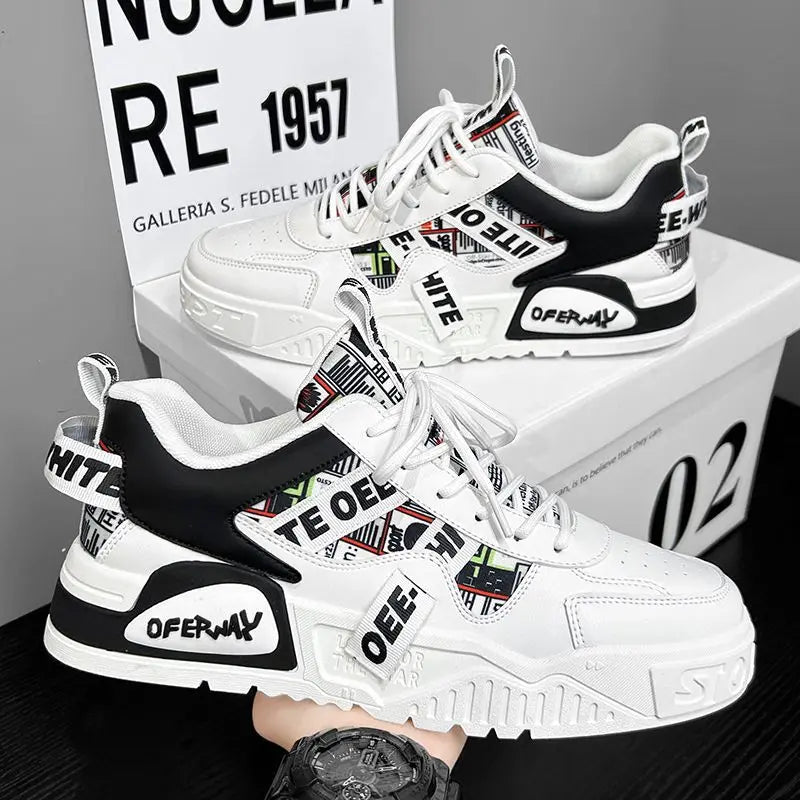 Men's Breathable Skate Sneakers