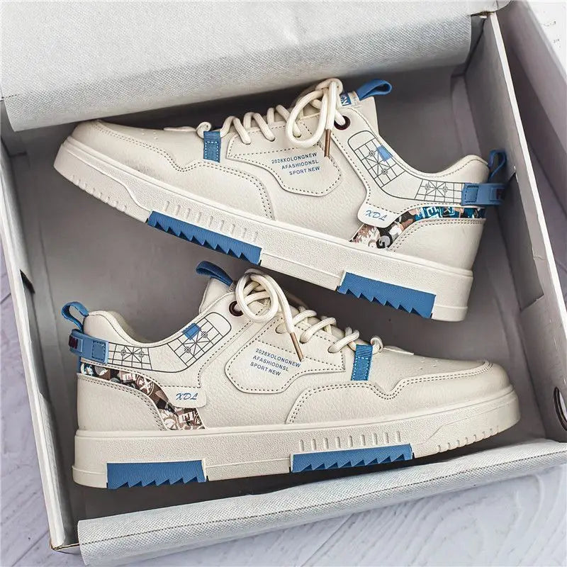 Men's Platform Lace-Up Sneakers