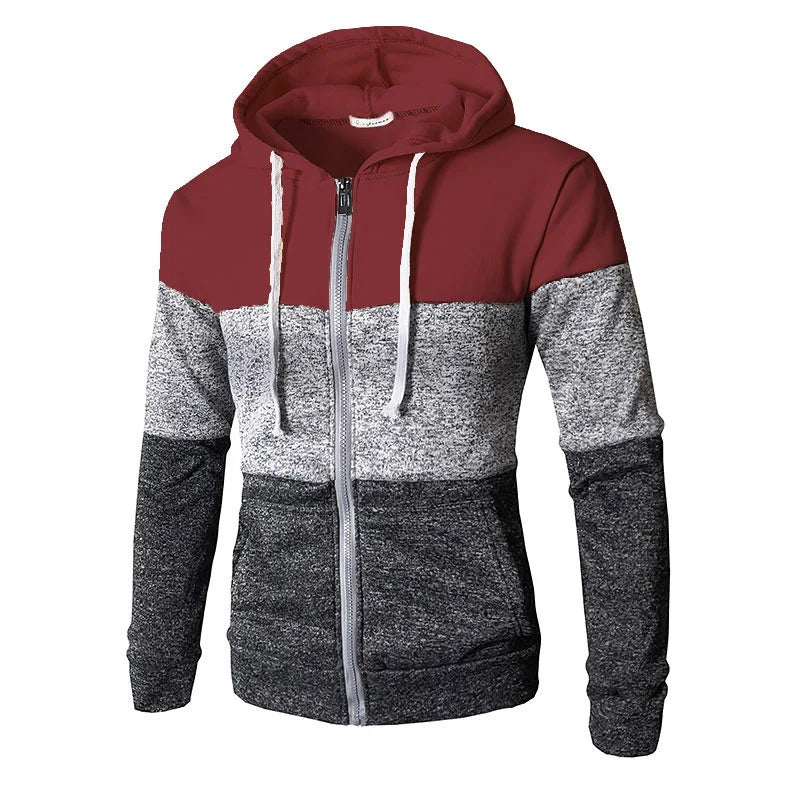 Men's Oversized Zip-Up Hoodie