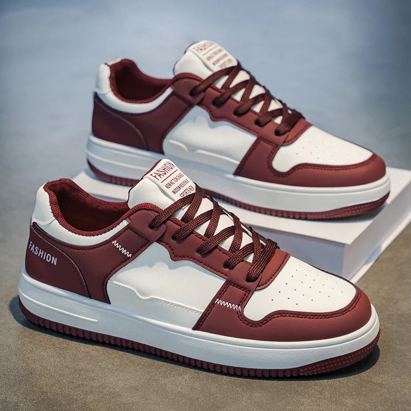 Men's Thick-Sole Skate Sneakers