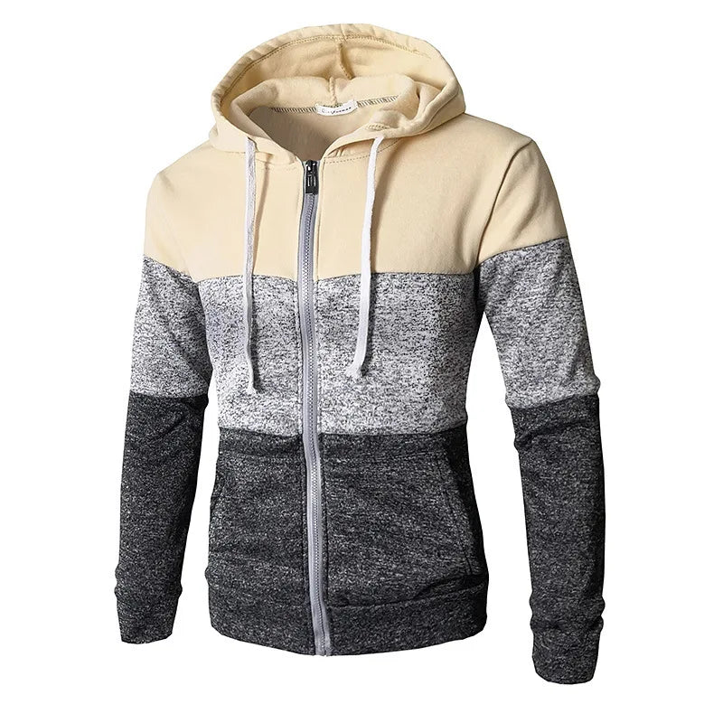 Men's Oversized Zip-Up Hoodie