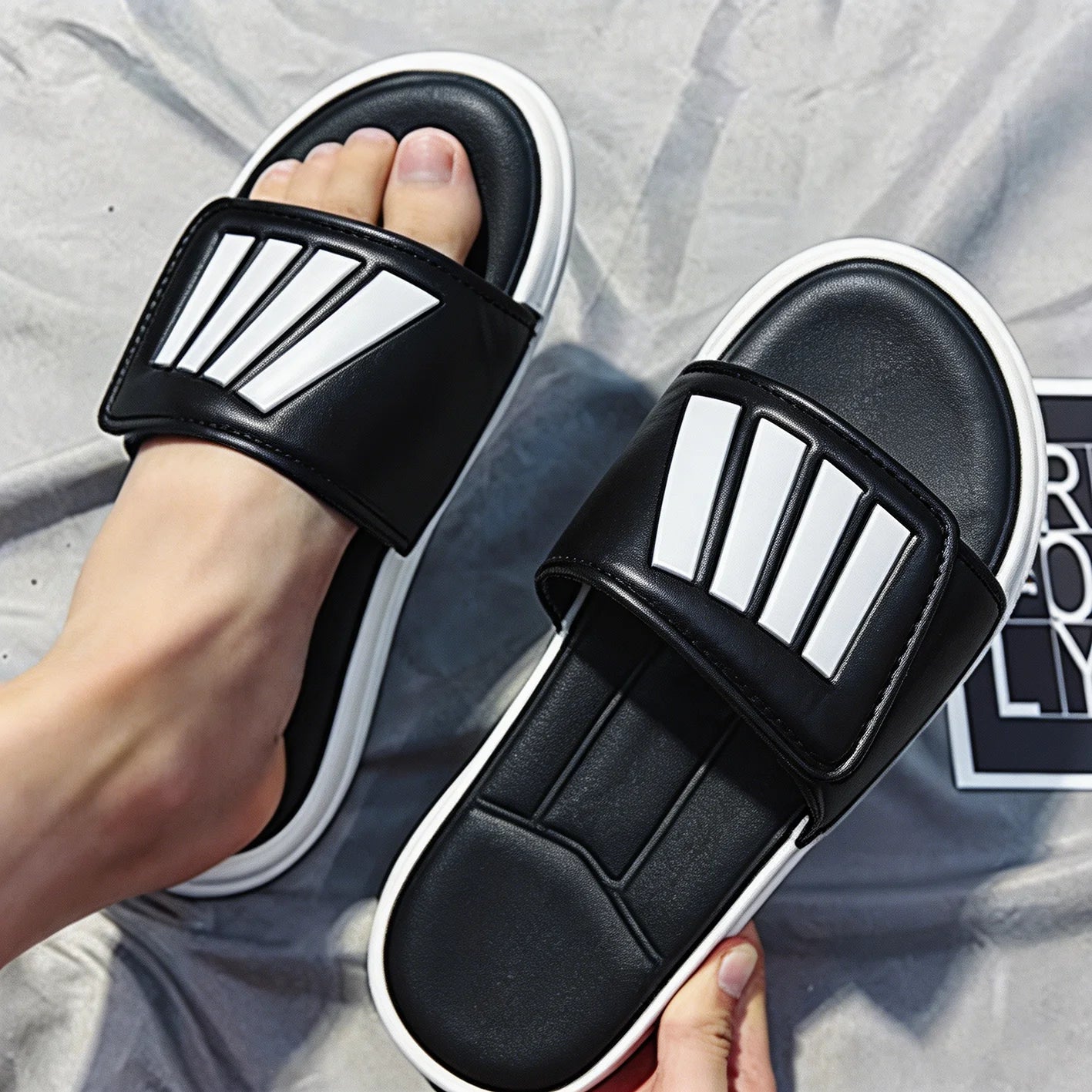 Unisex Waterproof Slip-On Beach Sandals