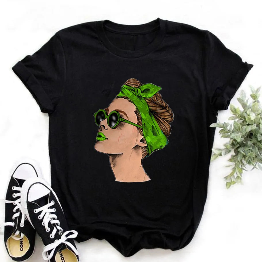 Women's Dragon Print Graphic Tee
