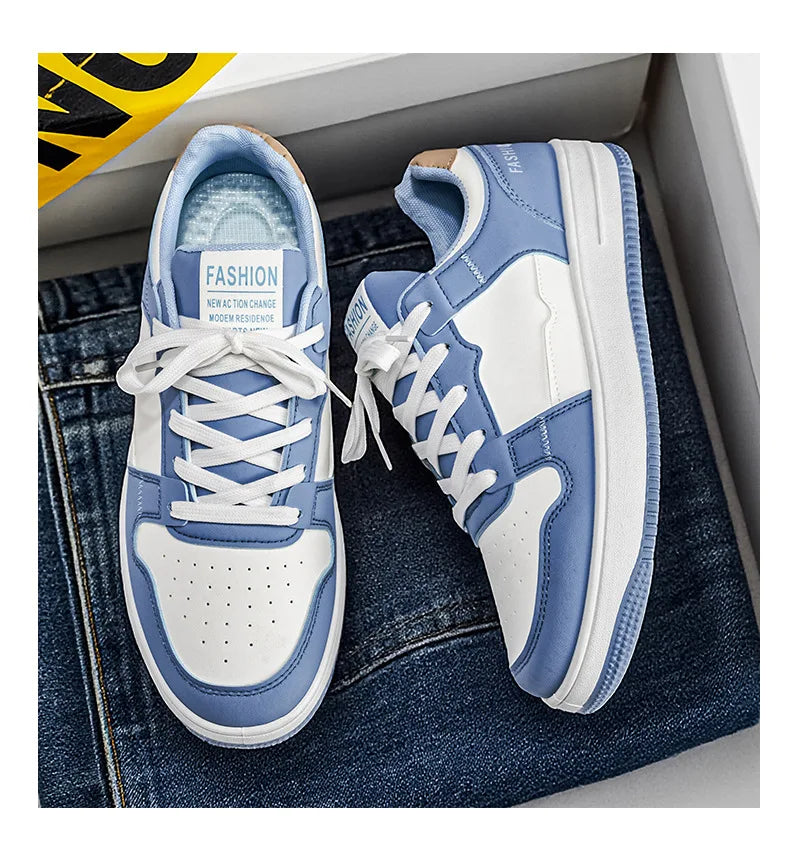 Men's Thick-Sole Skate Sneakers