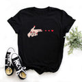 Women's Dragon Print Graphic Tee