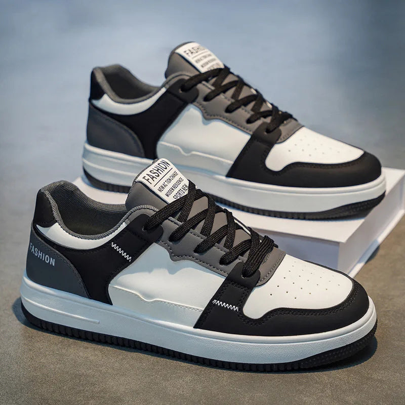 Men's Thick-Sole Skate Sneakers