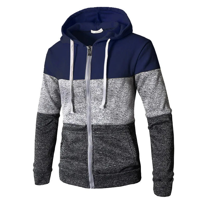 Men's Oversized Zip-Up Hoodie