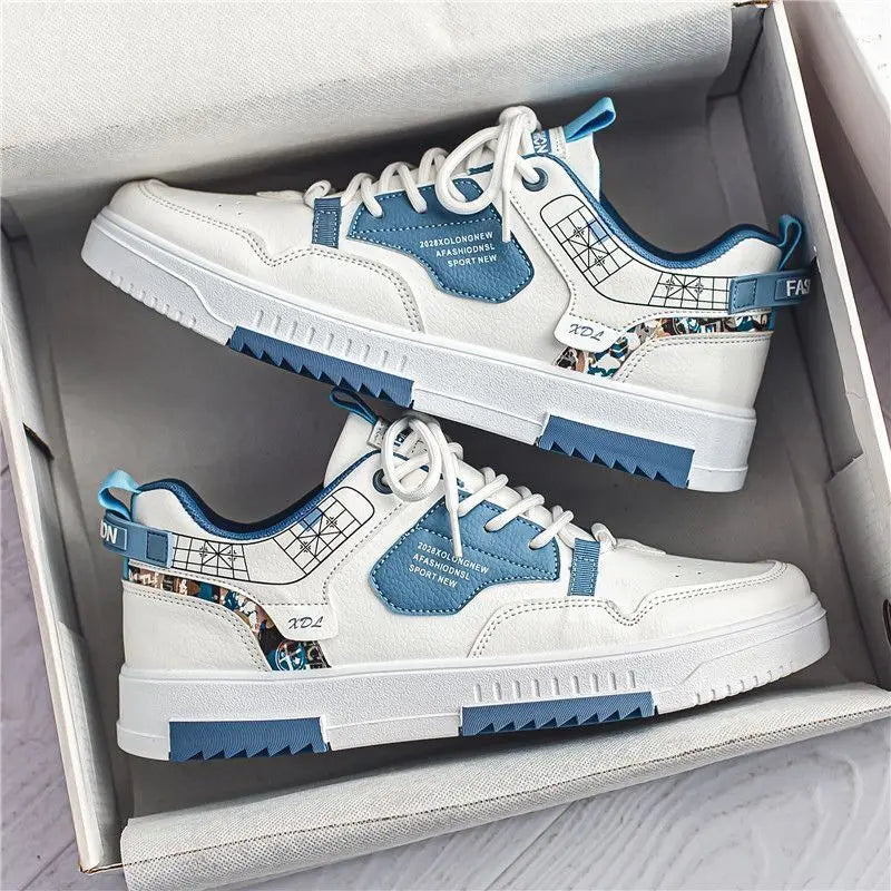 Men's Platform Lace-Up Sneakers