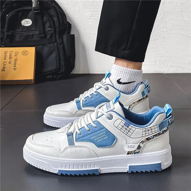 Men's Platform Lace-Up Sneakers