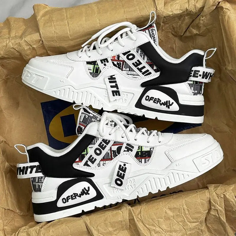 Men's Breathable Skate Sneakers