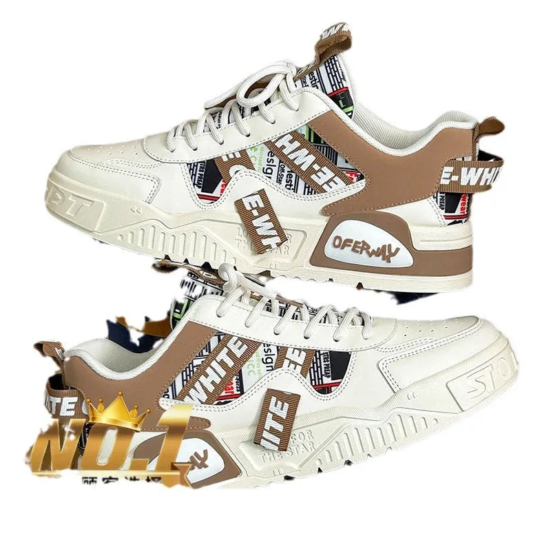 Men's Breathable Skate Sneakers