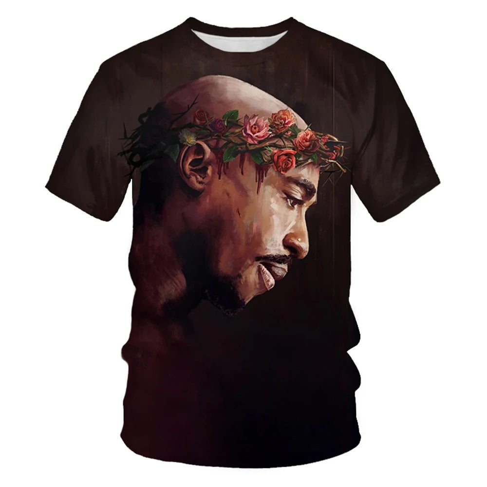 Unisex Hip-Hop Novel 3D Print Casual T-Shirt