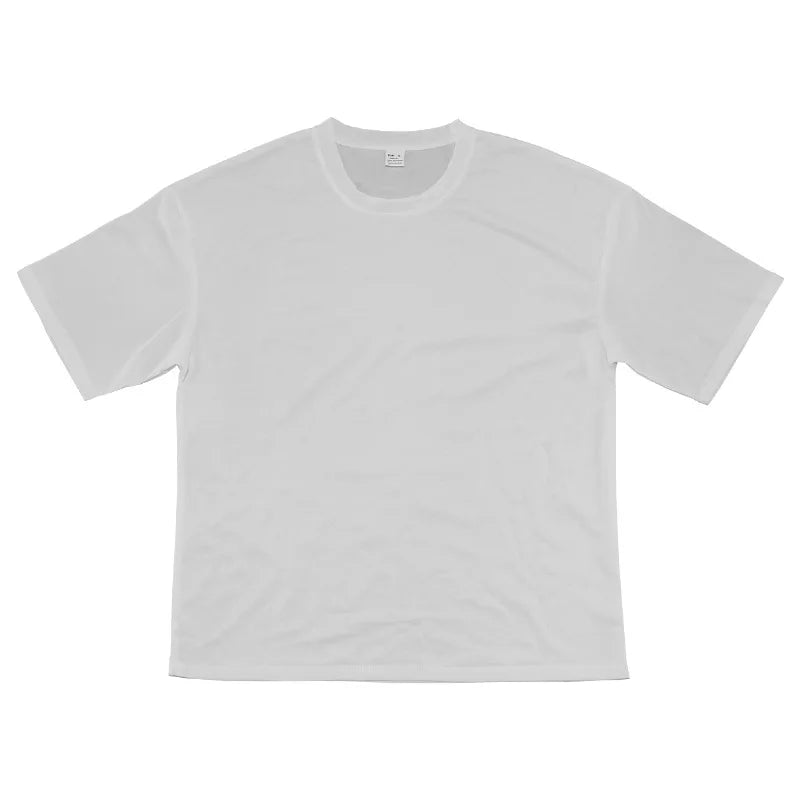 Men's Oversized Casual Sports T-Shirt & Shorts Set