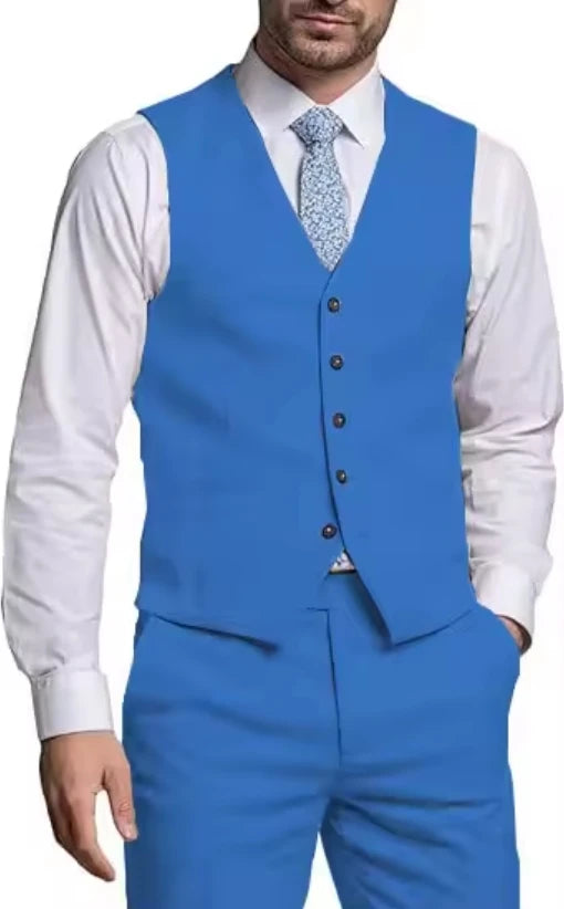 Men's Vest & Pants Suit Set