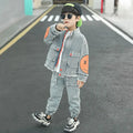 Boys' Denim Zip-Up Jacket & Jeans Set