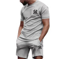 Men's Running T-Shirt & Shorts Sports Set