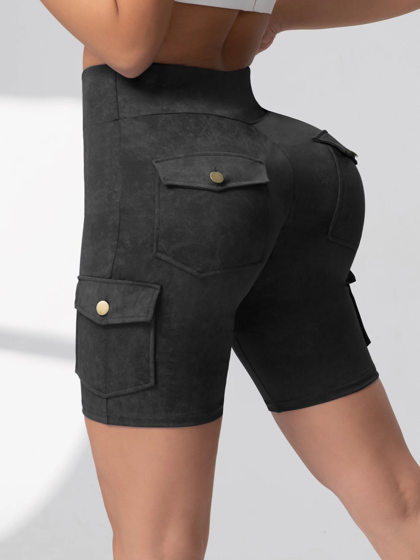 Women's Camo Butt-Lifting Workout Shorts