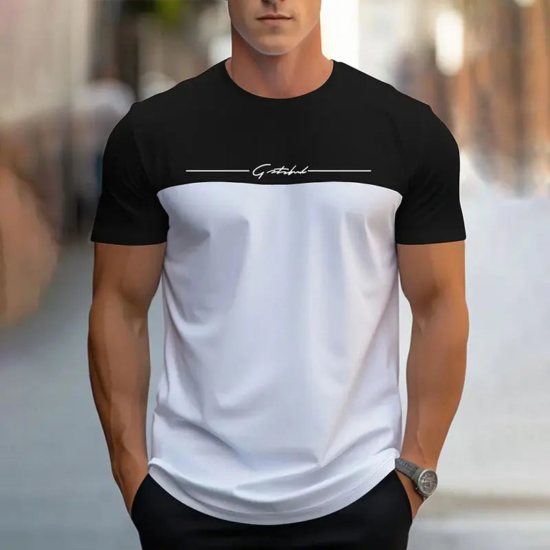 Men's Math Formula Print Graphic T-Shirt