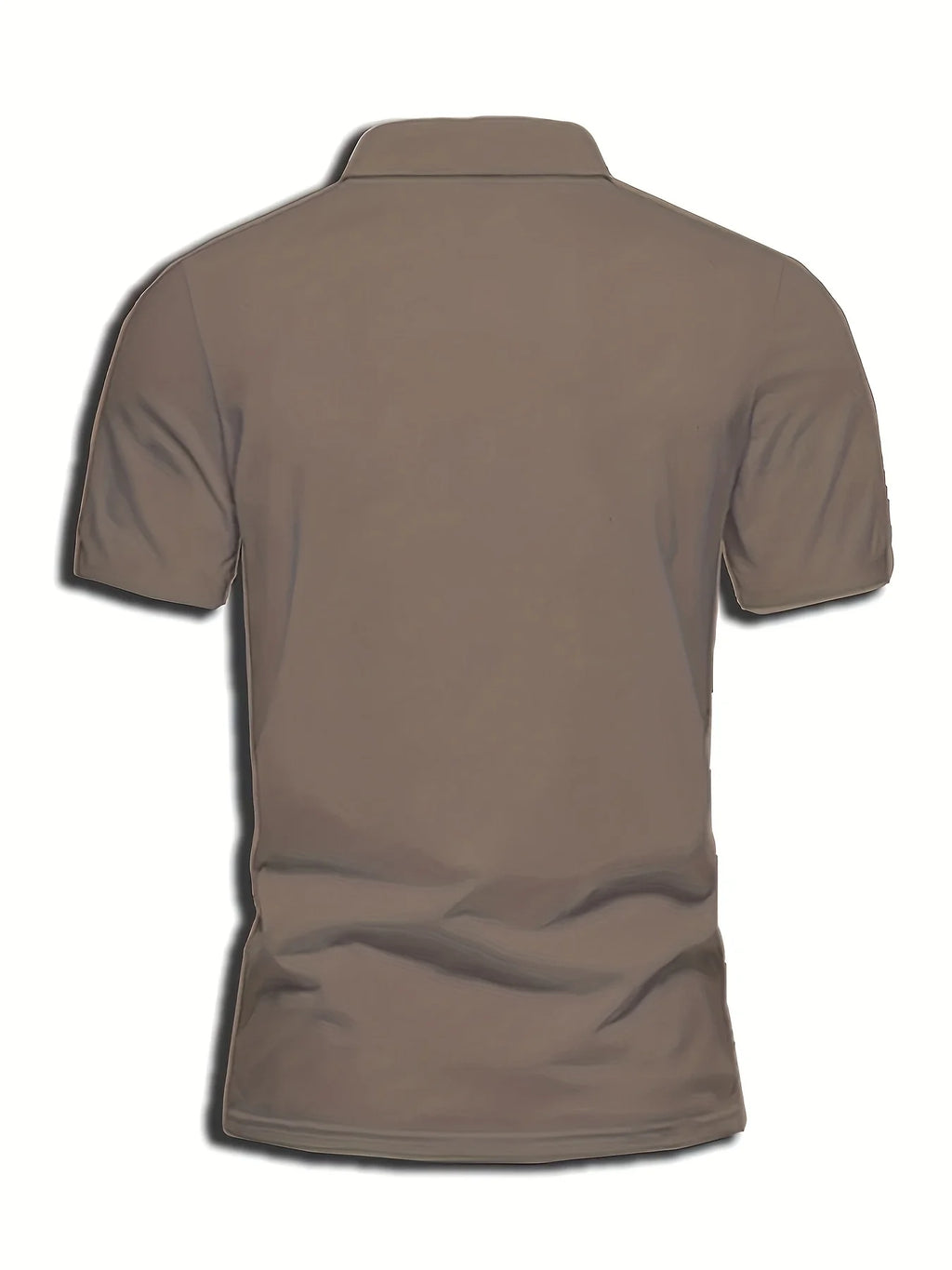 Men's 3D Stripe Casual Polo Shirt