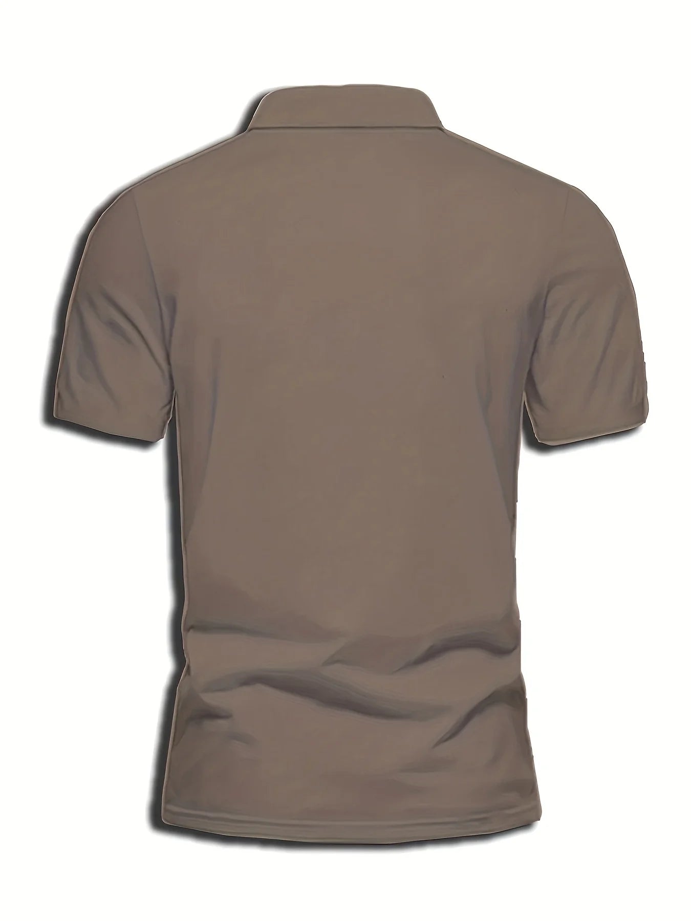 Men's 3D Stripe Casual Polo Shirt
