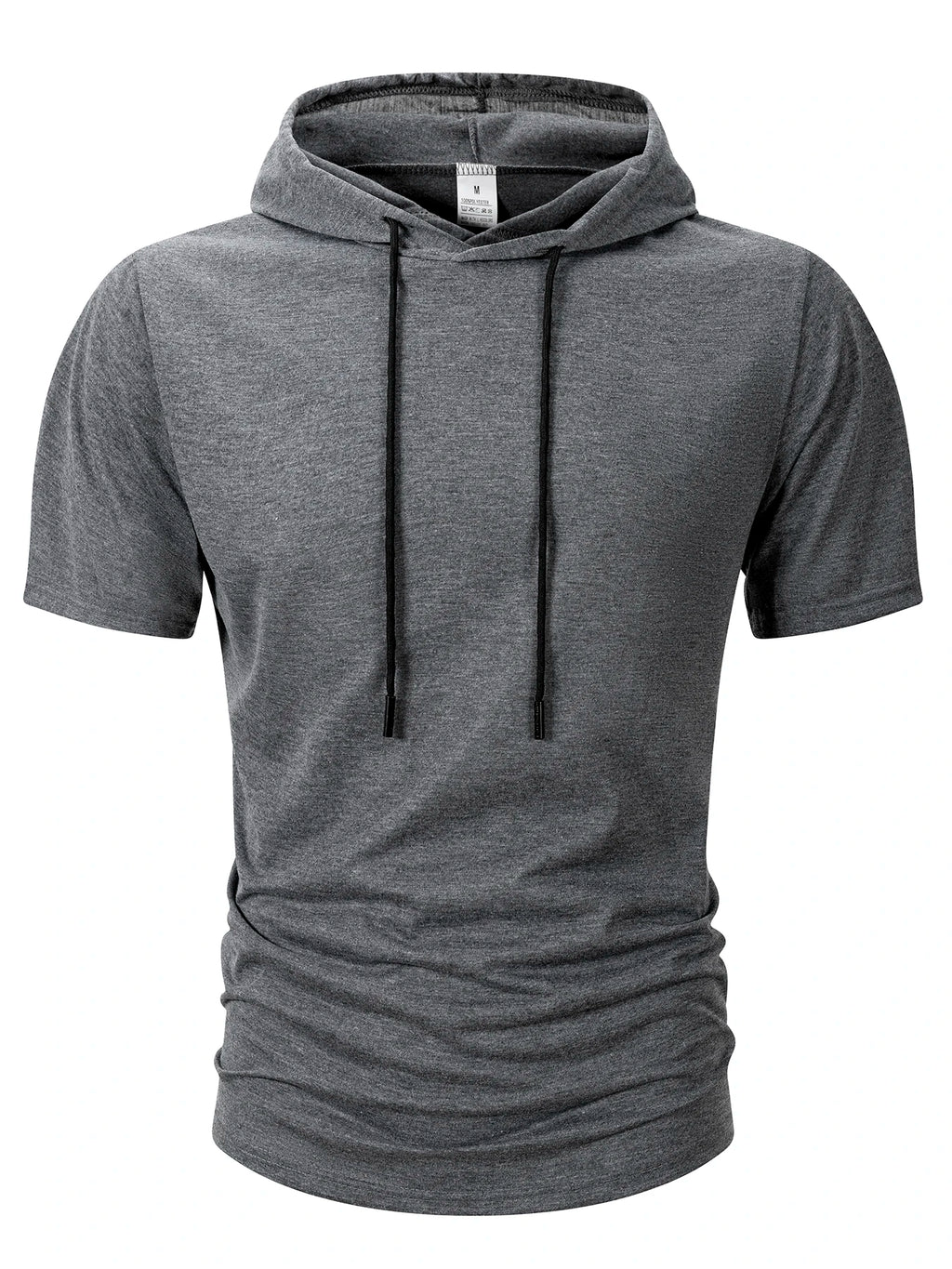 Men's Lightweight Hooded Short-Sleeve T-Shirt