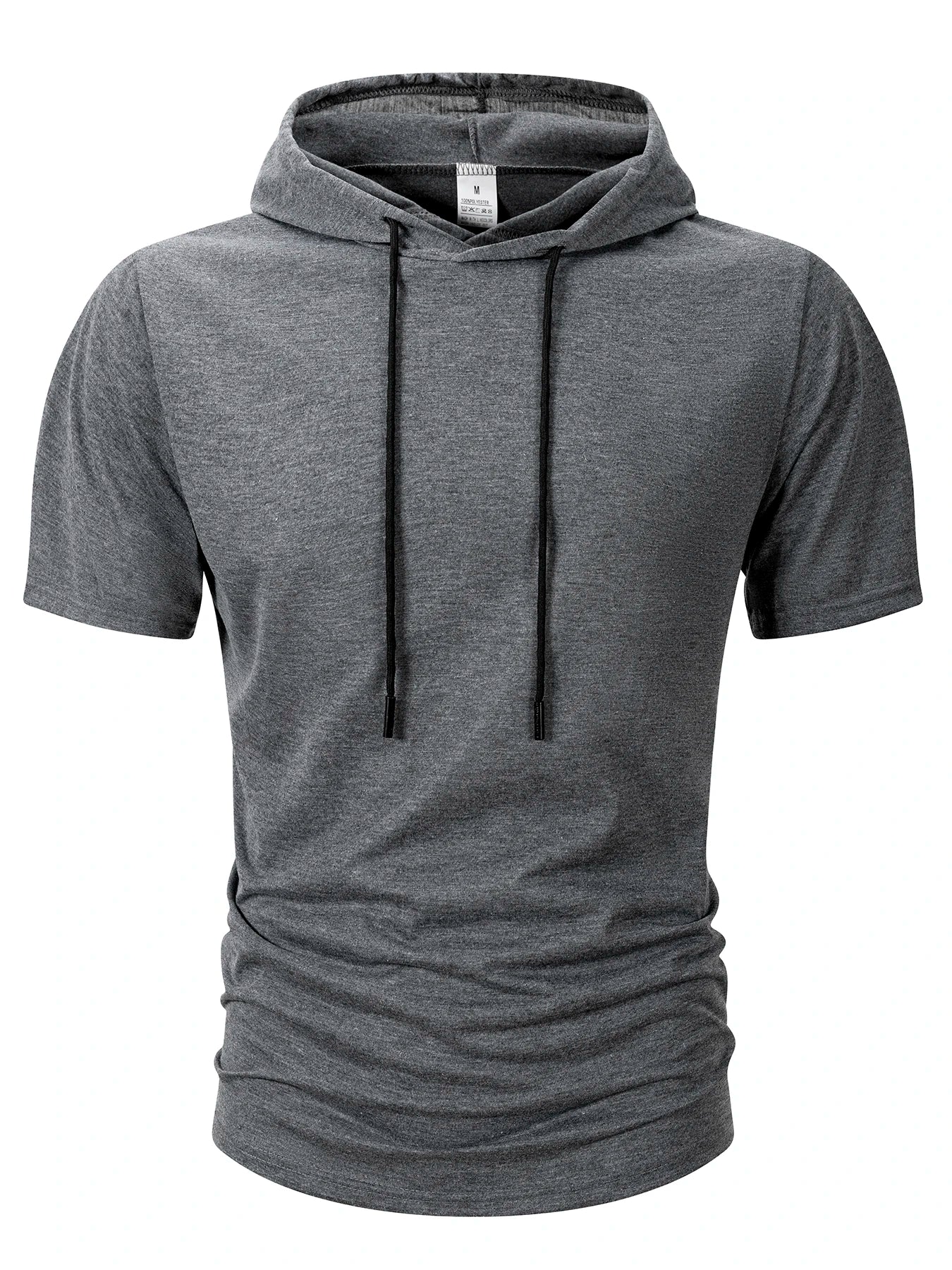 Men's Lightweight Hooded Short-Sleeve T-Shirt