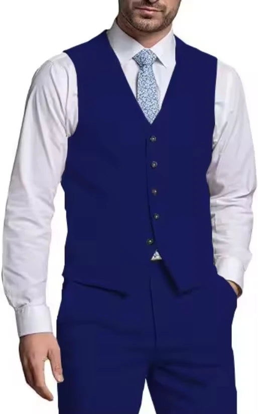 Men's Vest & Pants Suit Set