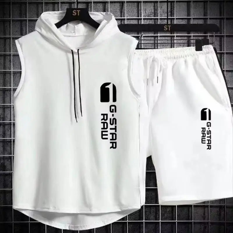 Men's Summer T-Shirt & Shorts Tracksuit Set