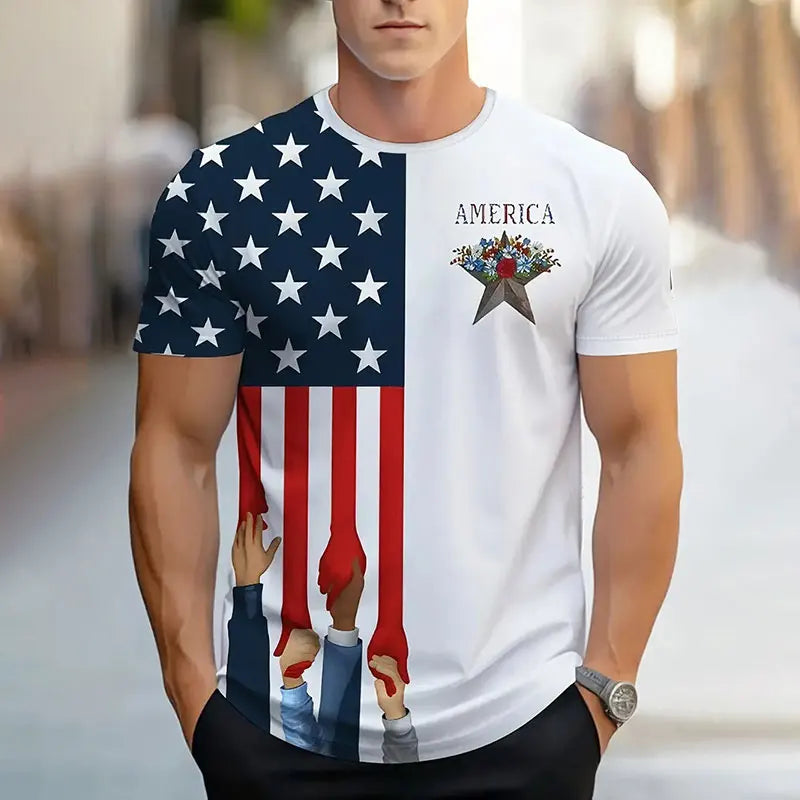 Men's Math Formula Print Graphic T-Shirt