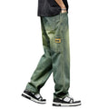Men's Retro Baggy Wide-Leg Denim Jeans