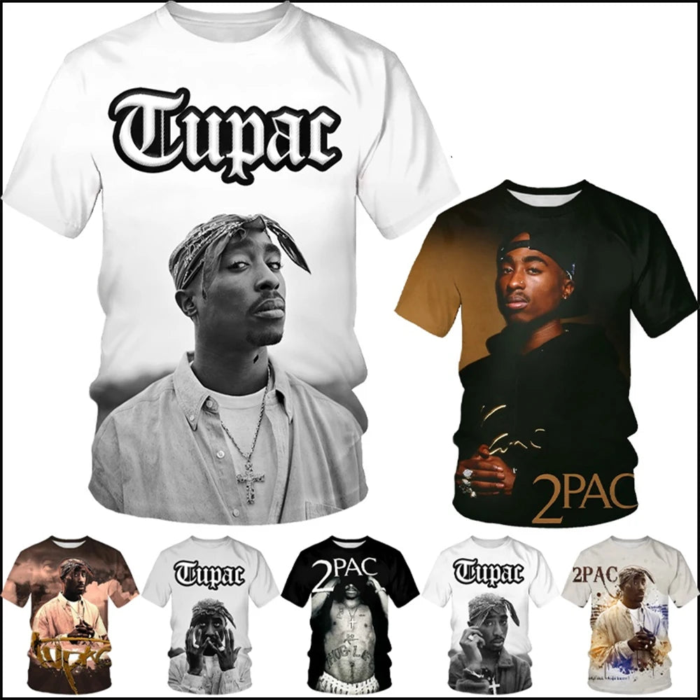Unisex Hip-Hop 3D Print Cool T-Shirt