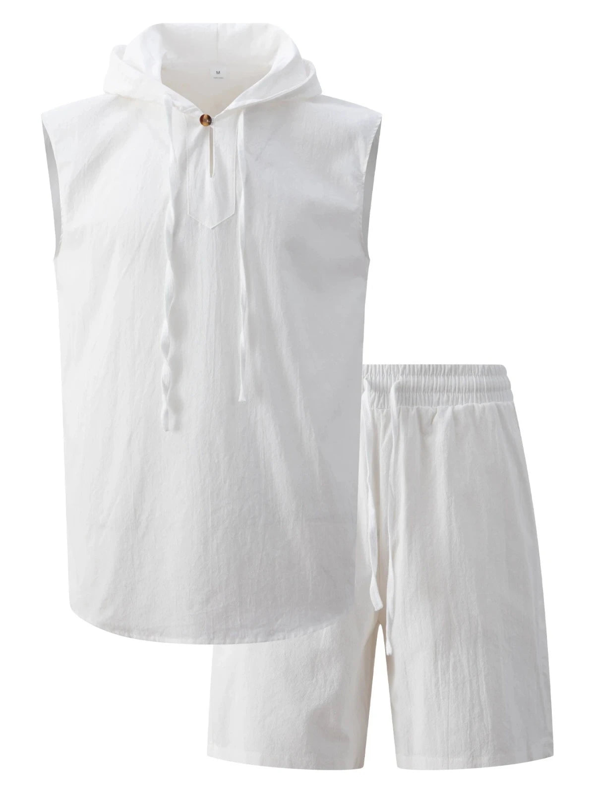 Men's Hooded Beach Two-Piece Set