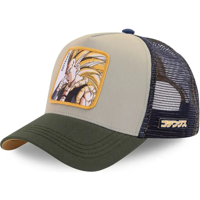 Dragon Ball Embroidered Trucker Cap