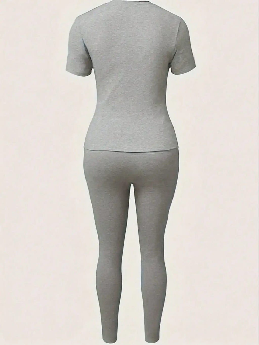 Women's Paris Print T-Shirt & Pants Set