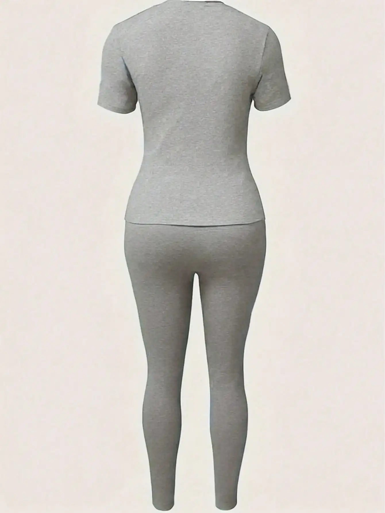 Women's Paris Print T-Shirt & Pants Set