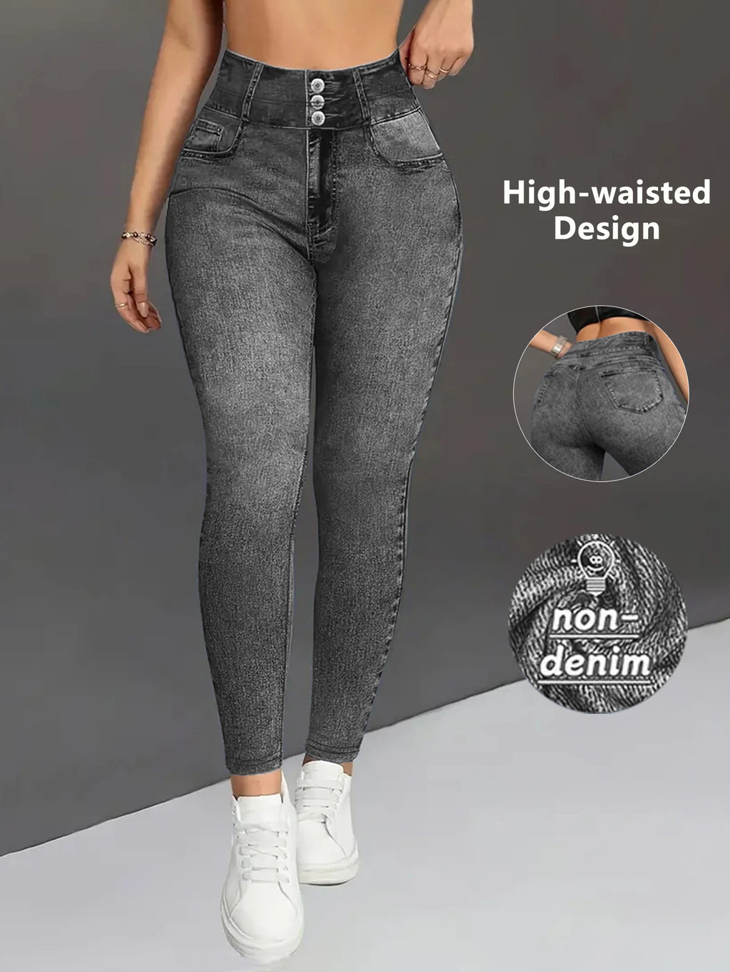 Women's Elastic Waist Yoga Leggings