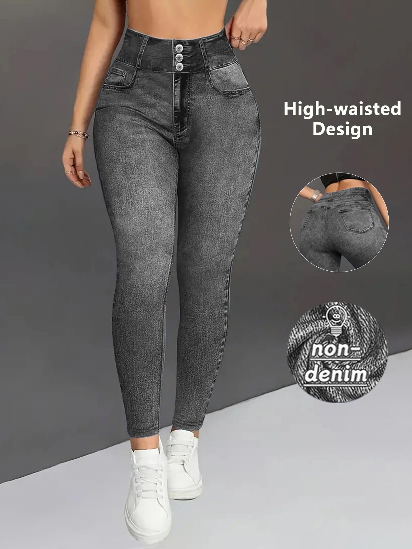 Women's Elastic Waist Yoga Leggings