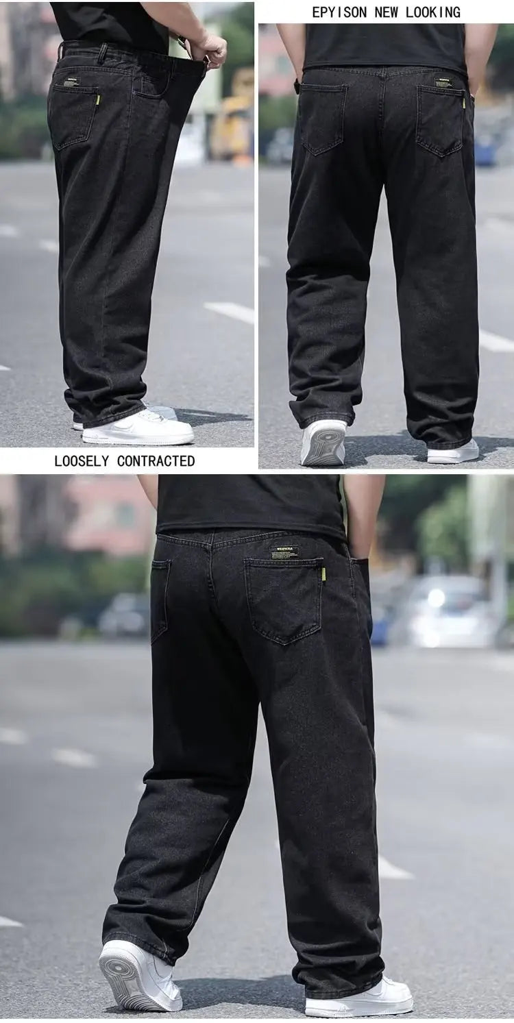 Men's Oversize Y2K Baggy Wide-Leg Jeans