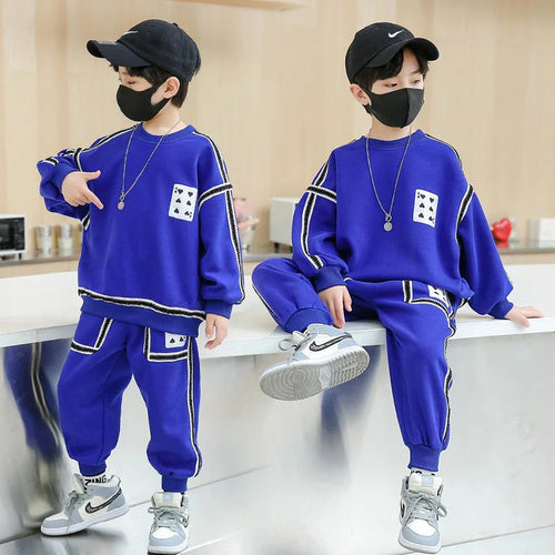 Boys' Casual Sweatshirt & Pants 2-Piece Set