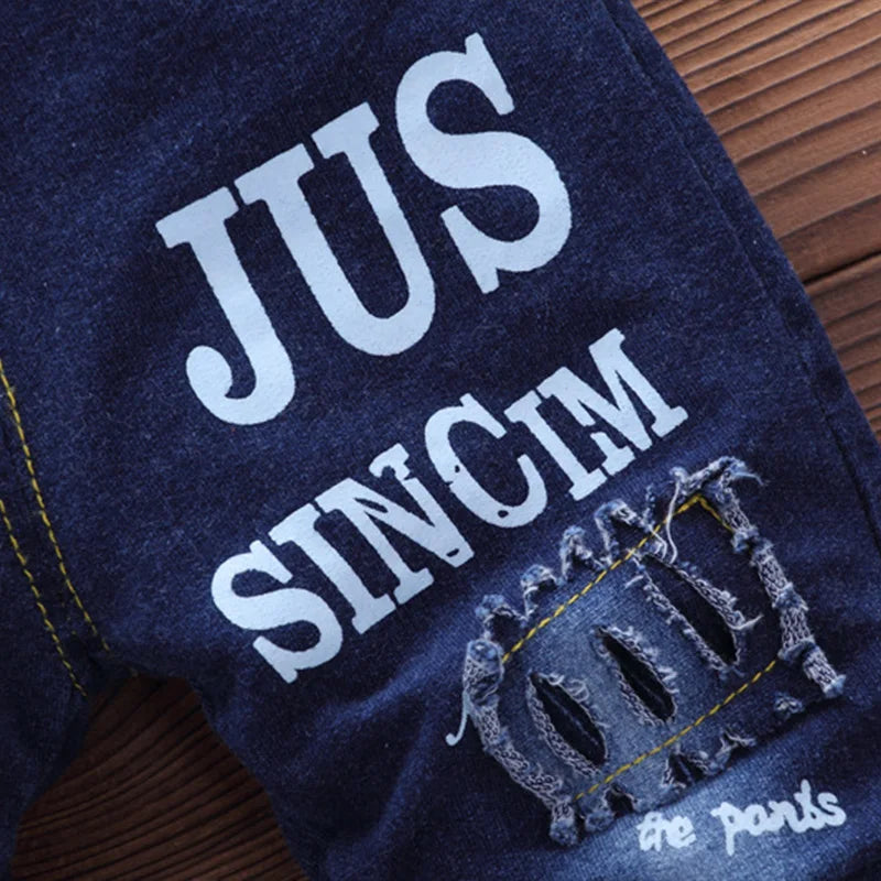 Boys' Denim Coat & Jeans 2-Piece Set