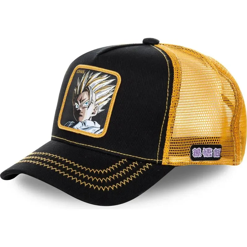Dragon Ball Embroidered Trucker Cap