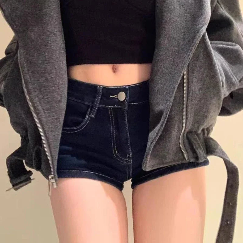 Women's Skinny Denim Shorts