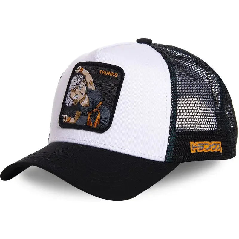 Dragon Ball Embroidered Trucker Cap