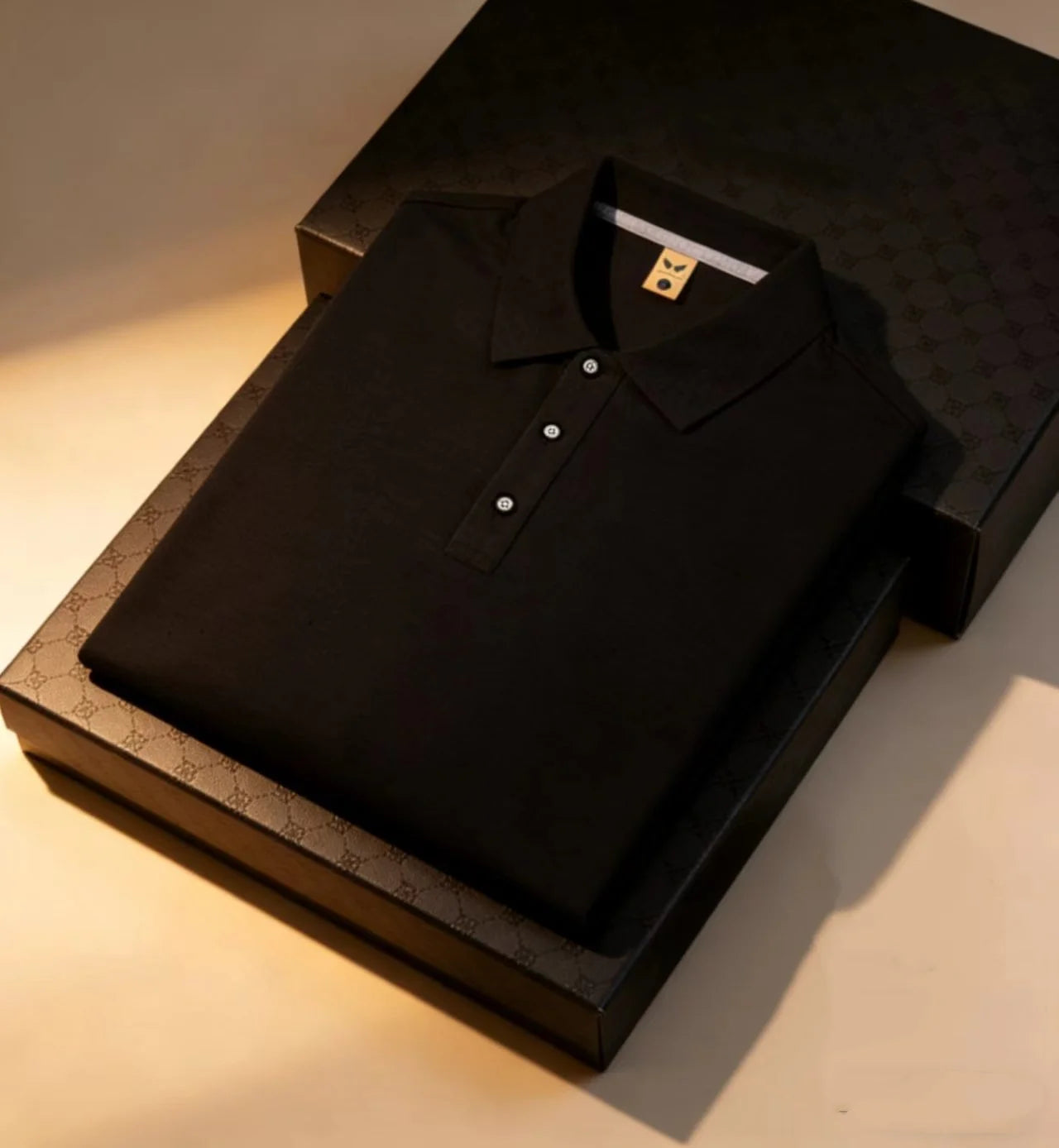 Men's Flip Collar Polo Shirt