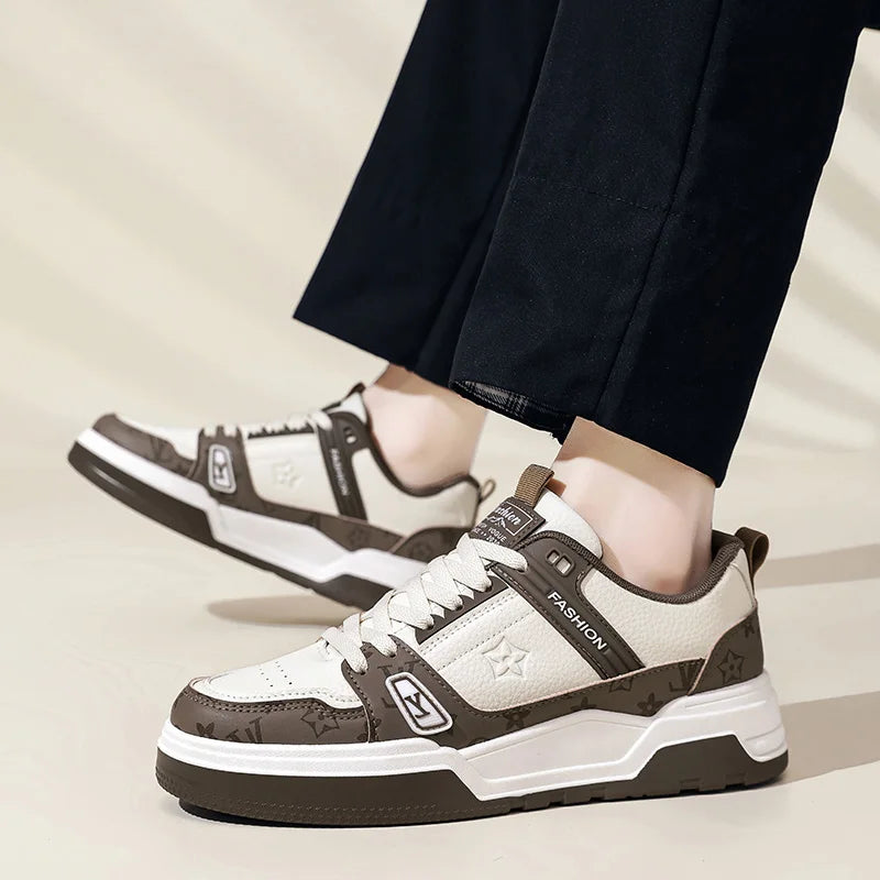 Men's Street Style Platform Skate Sneakers