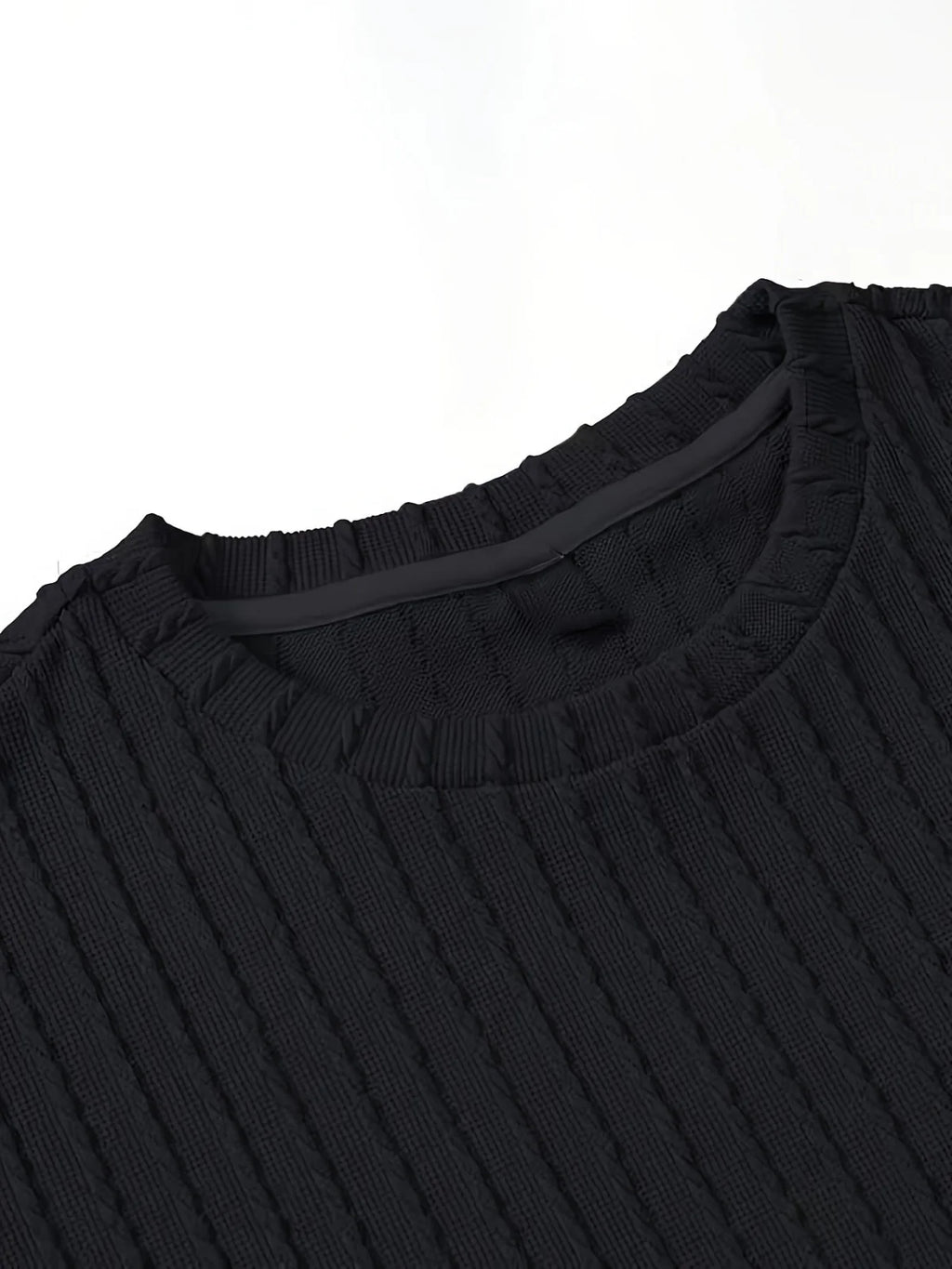 Men's Vertical Stripe T-Shirt & Shorts Set