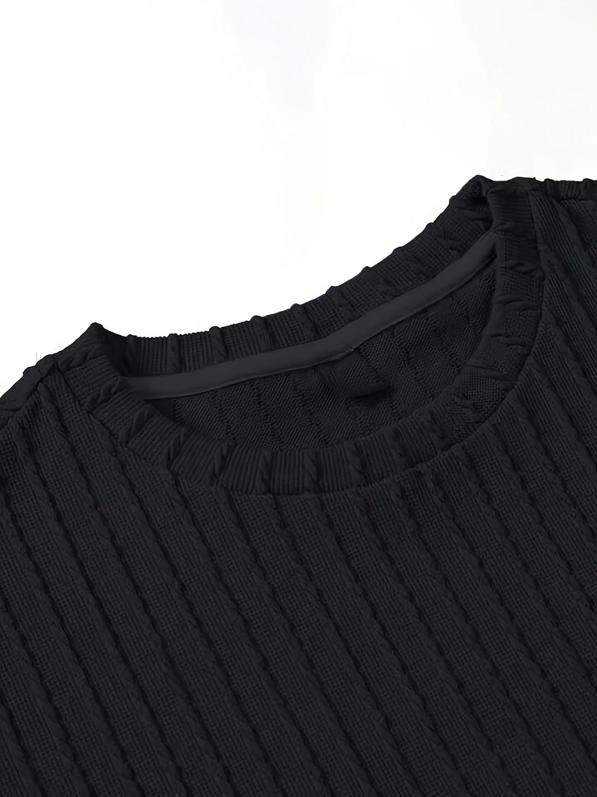 Men's Vertical Stripe T-Shirt & Shorts Set