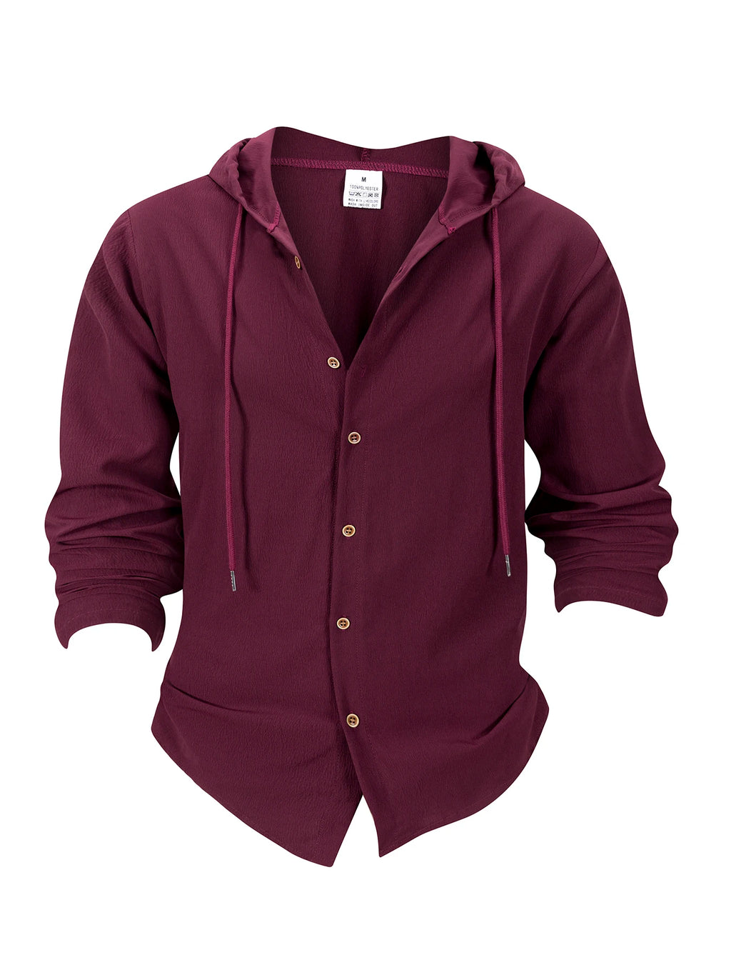 Men's Hooded Linen Beach Shirt