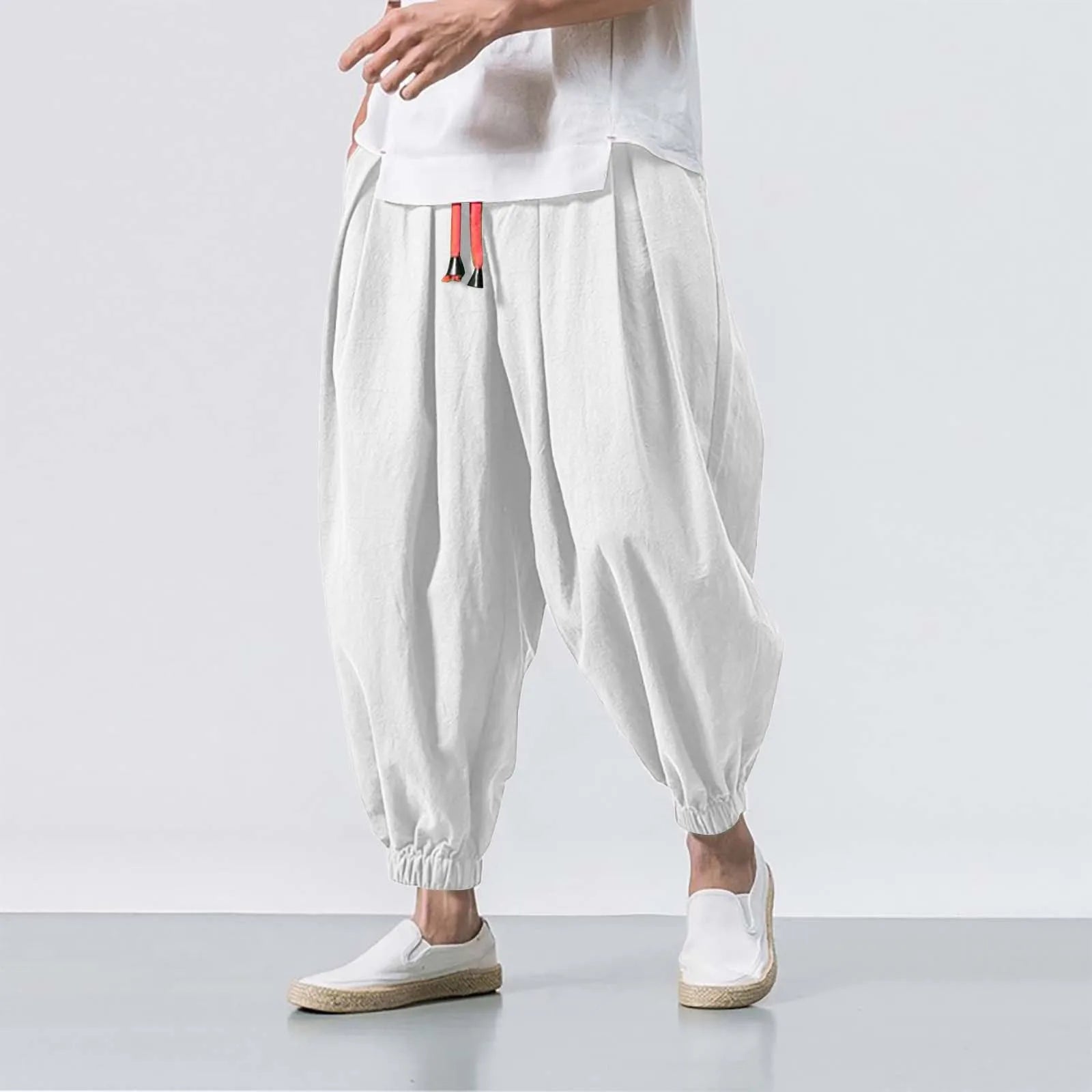 Men's Harajuku Harem Baggy Wide-Leg Pants
