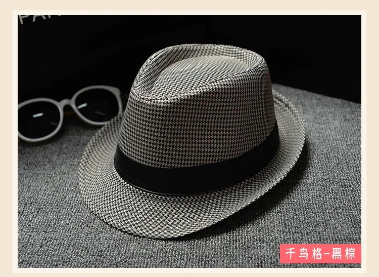 Unisex Vintage Fedora Panama Hat
